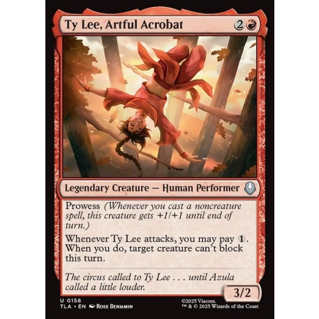 Ty Lee, Artful Acrobat