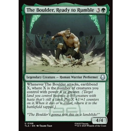 The Boulder, Ready to Rumble