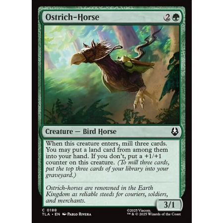 Ostrich-Horse