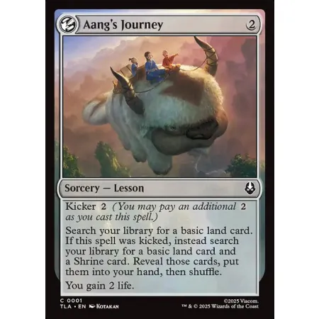 Aang's Journey