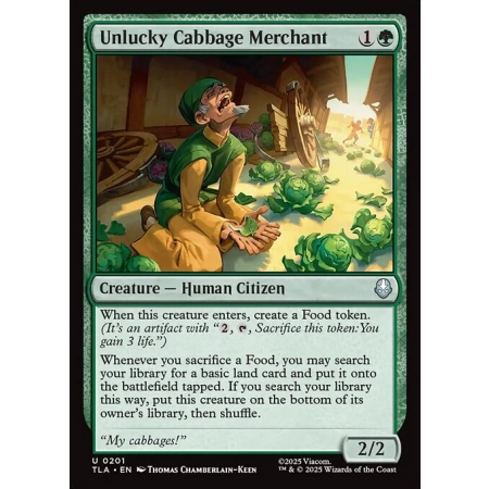 Unlucky Cabbage Merchant