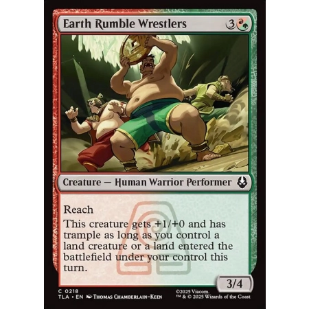 Earth Rumble Wrestlers