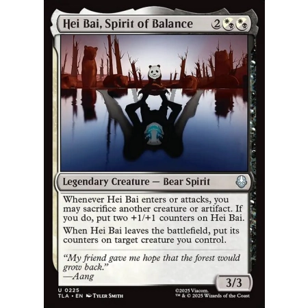 Hei Bai, Spirit of Balance
