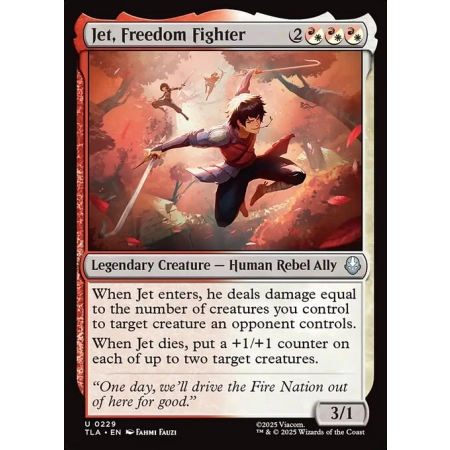 Jet, Freedom Fighter