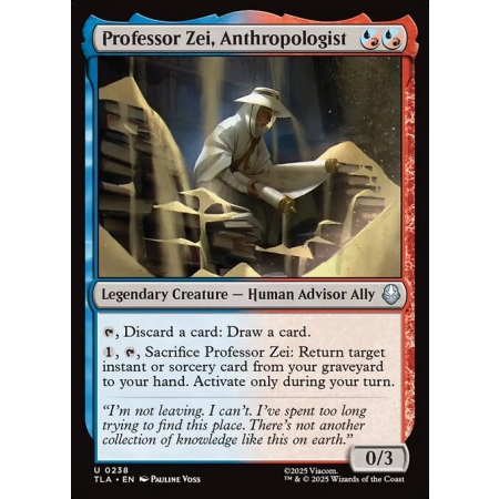 Professor Zei, Anthropologist