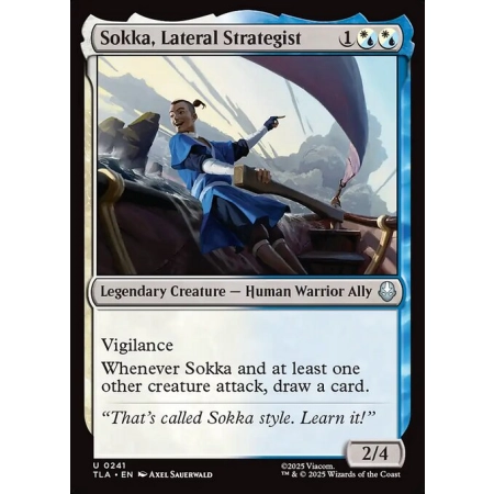 Sokka, Lateral Strategist