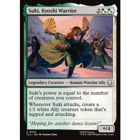 Suki, Kyoshi Warrior