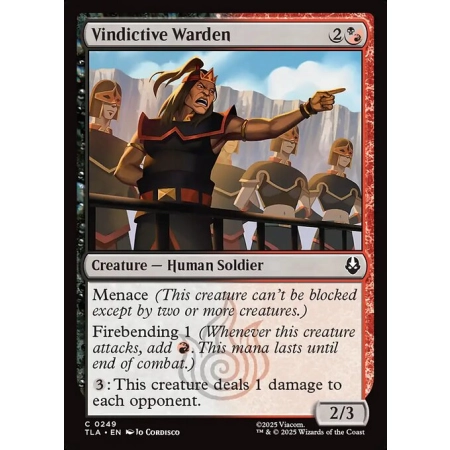 Vindictive Warden [FOIL]