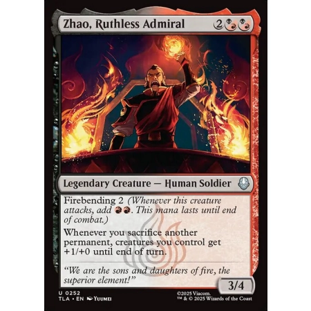 Zhao, Ruthless Admiral