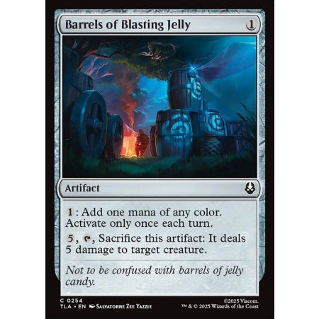 Barrels of Blasting Jelly