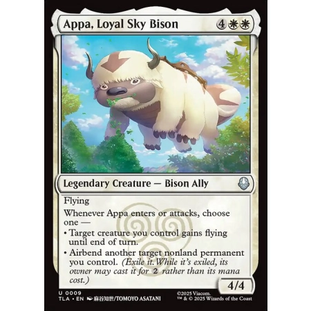 Appa, Loyal Sky Bison