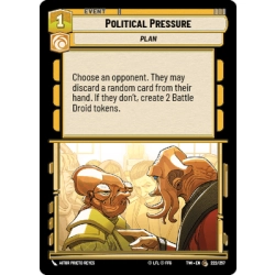 Political Pressure [EVENT]