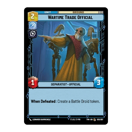 Wartime Trade Official