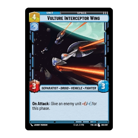 Vulture Interceptor Wing