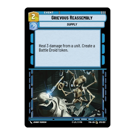 Grievous Reassembly [EVENT]