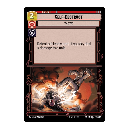 Self-Destruct [EVENT]
