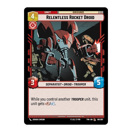 Relentless Rocket Droid