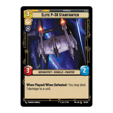 Elite P-38 Starfighter