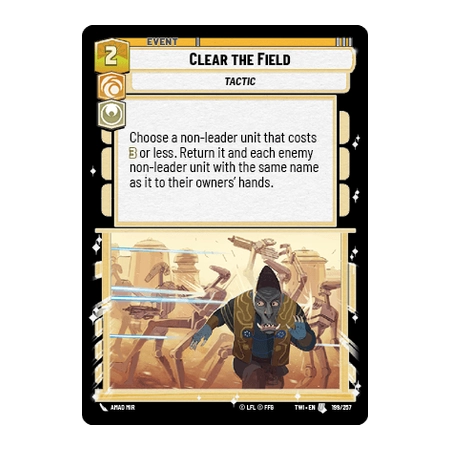 Clear the Field [EVENT]