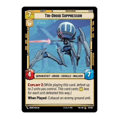 Tri-Droid Suppressor