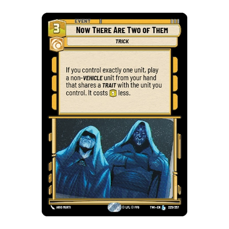Now There Are Two of Them [EVENT]