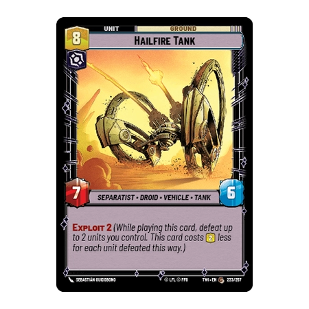 Hailfire Tank