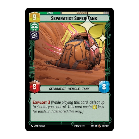 Separatist Super Tank [FOIL]
