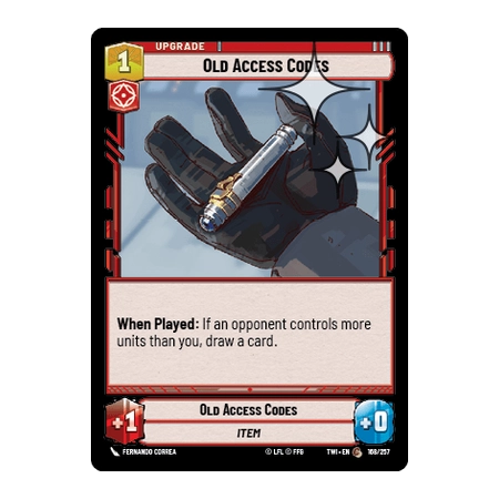 Old Access Codes [FOIL]