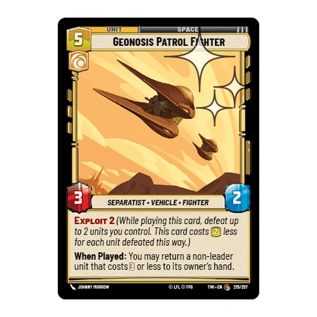 Geonosis Patrol Fighter [FOIL]
