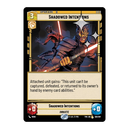 Shadowed Intentions [FOIL]