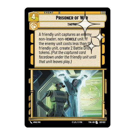 Prisoner of War [EVENT FOIL]